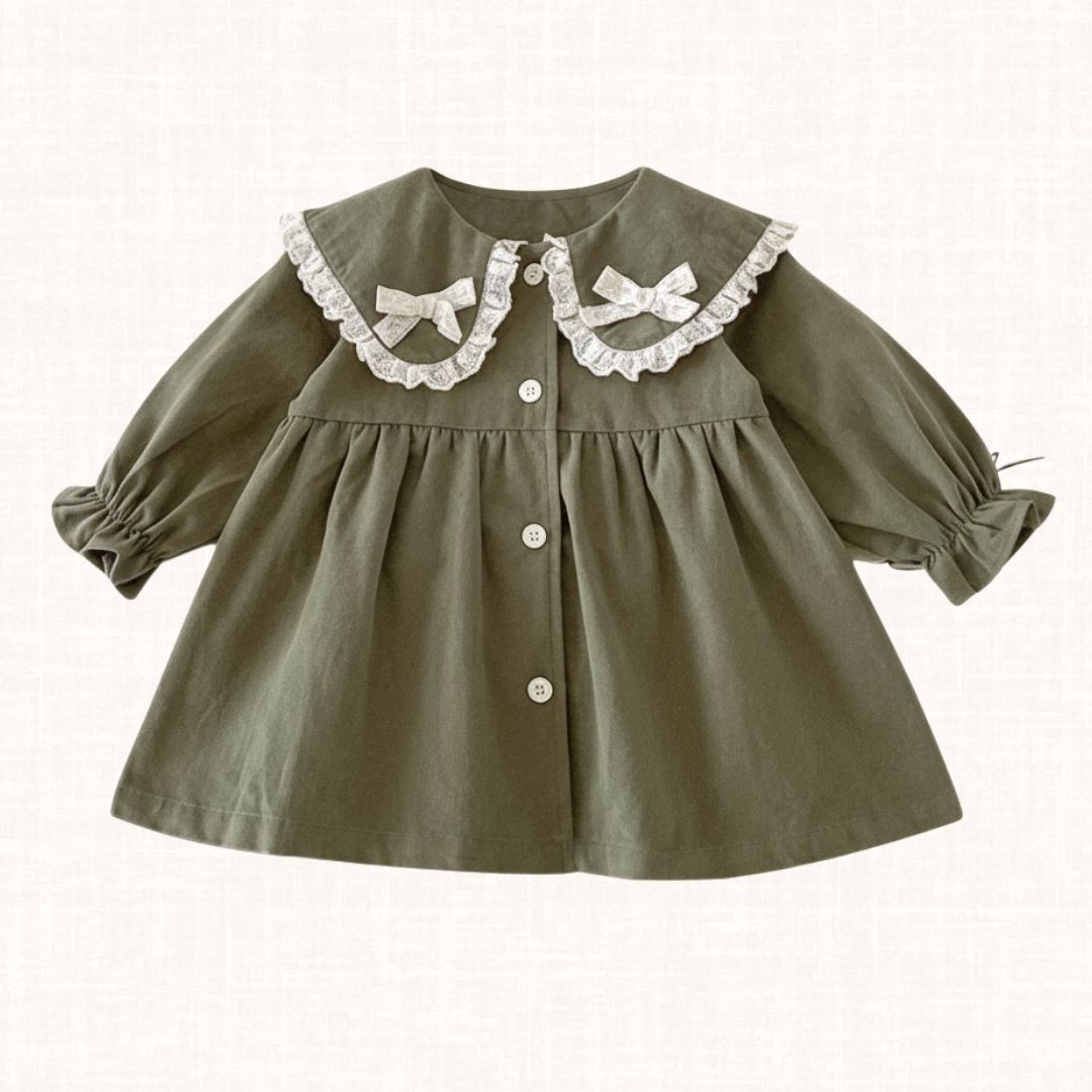 Lucia – Olive Green Dress