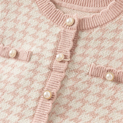 Caterina – Pink Tweed & Tulle Dress